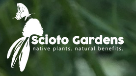 Scioto Gardens Native Plants, Natural Benefits logo